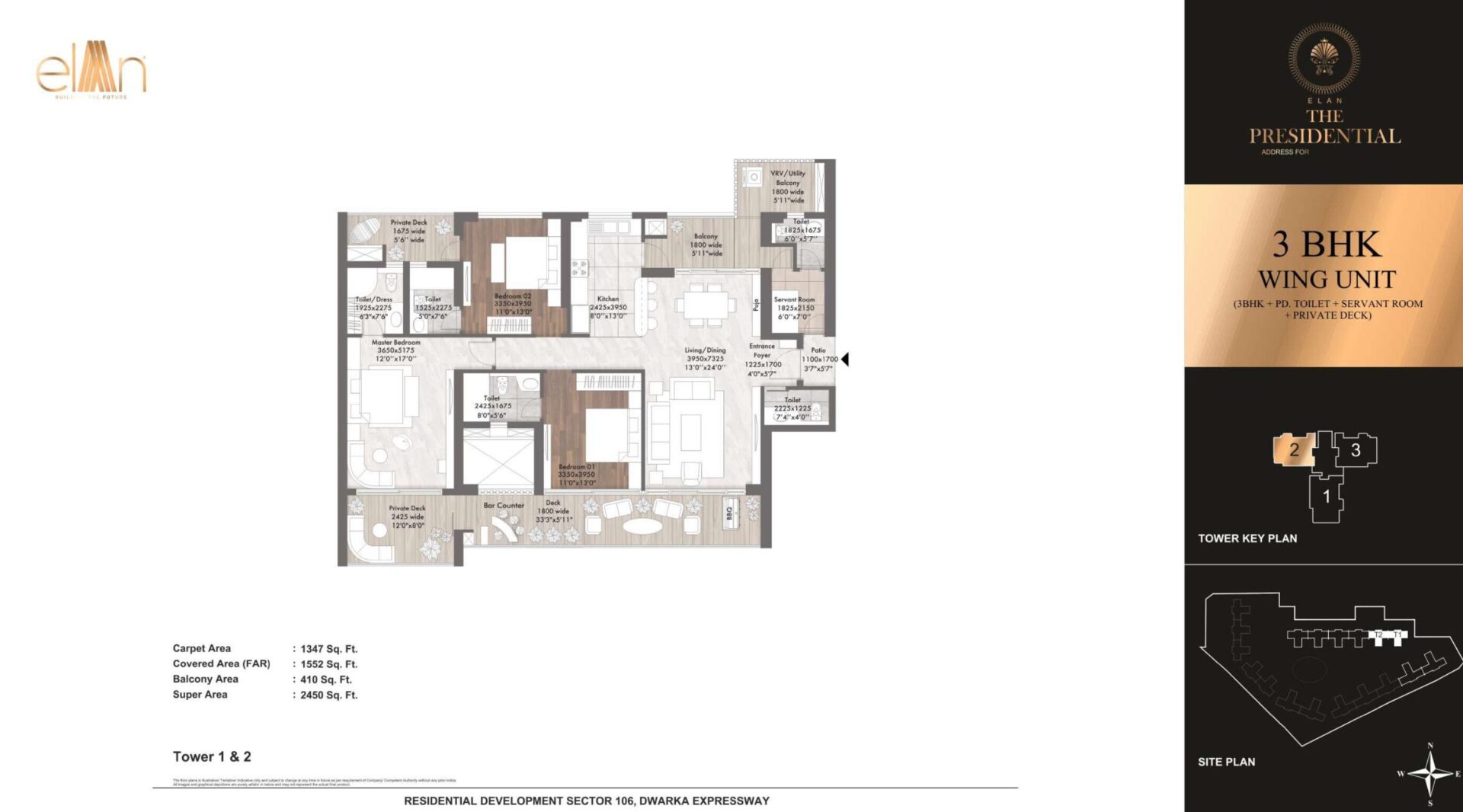 Elan the Presidential Floor Plan